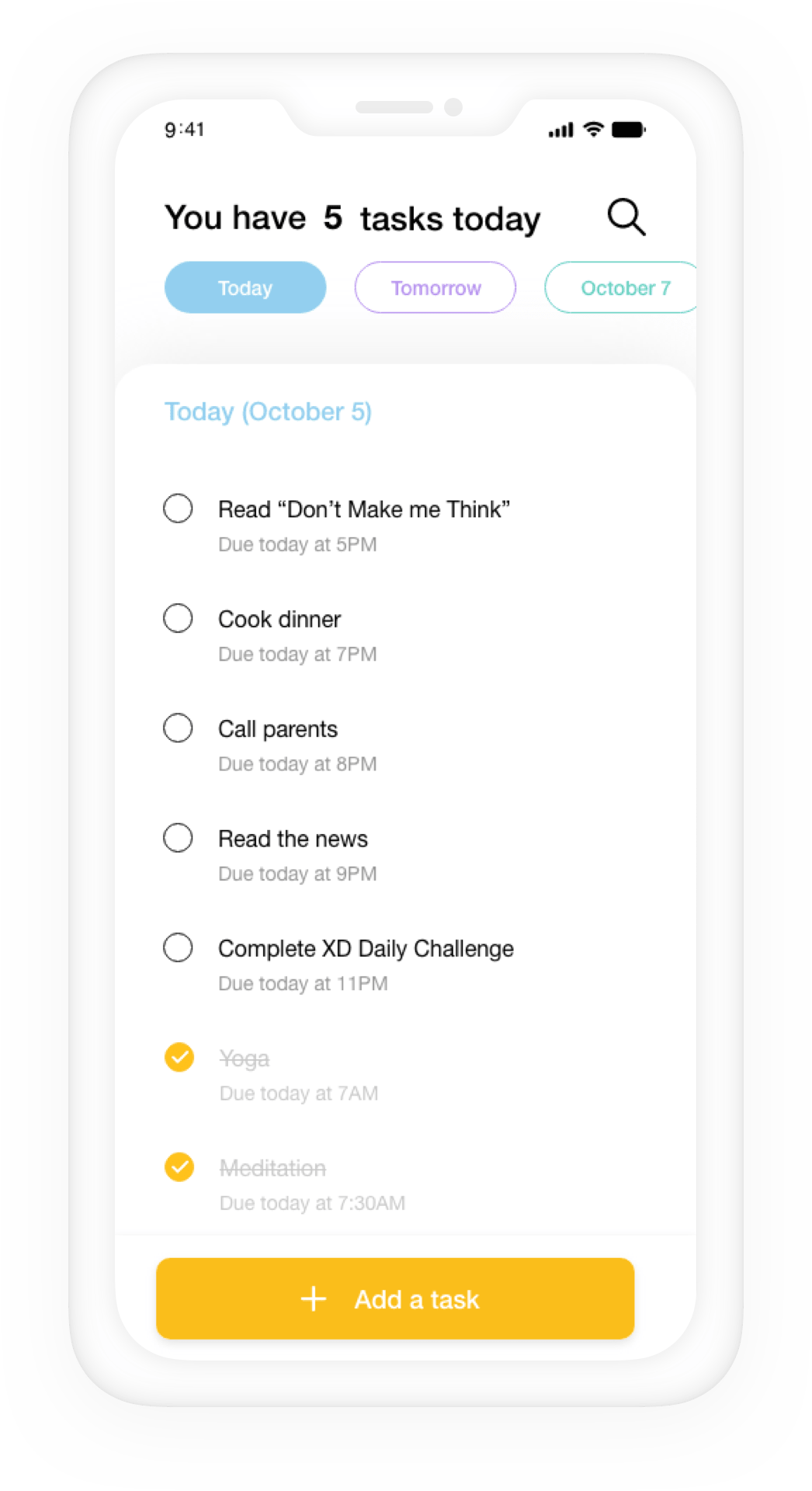 view to-do list