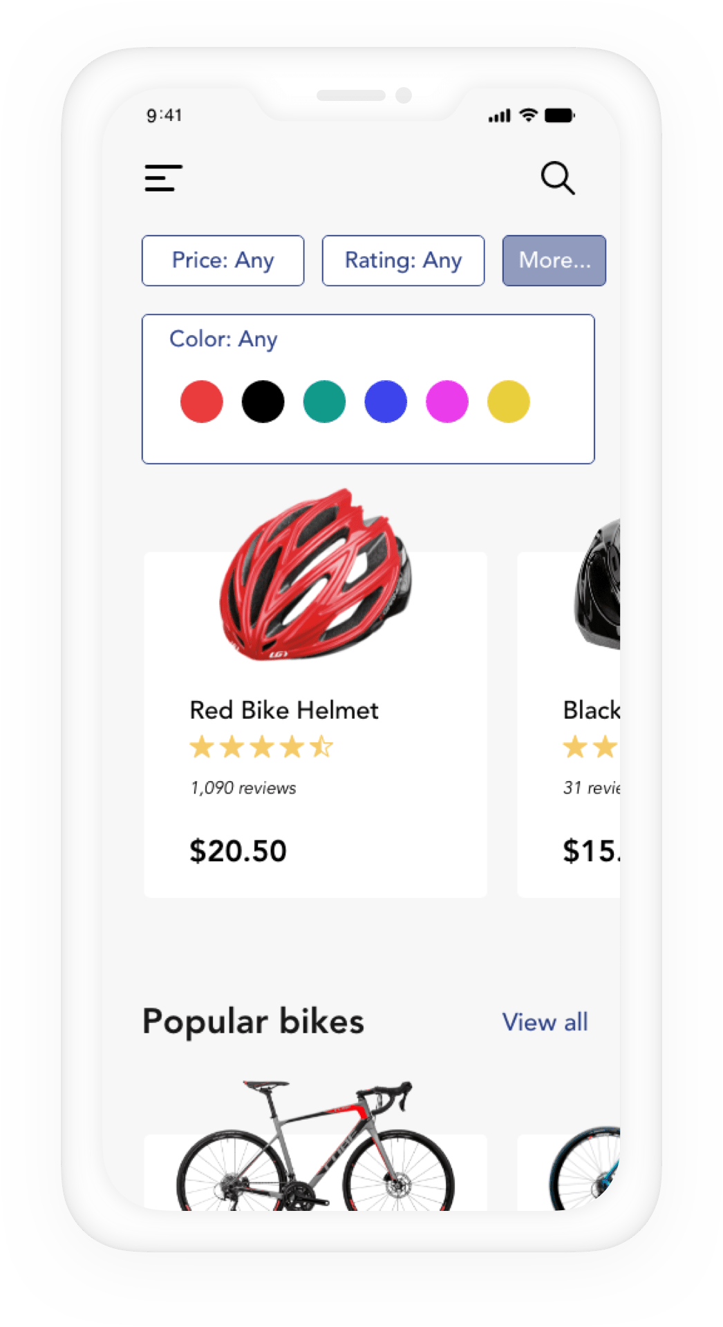 select colors