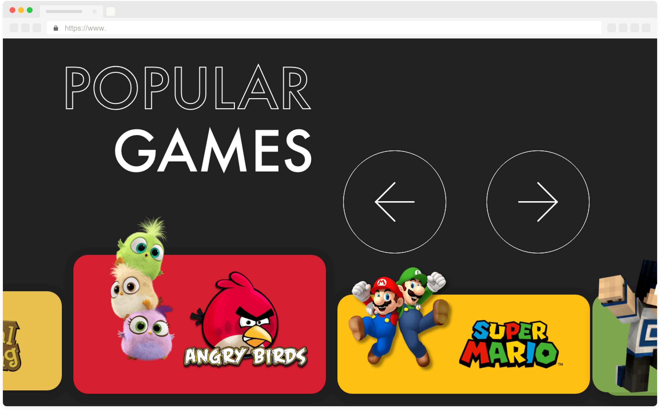 view popular games