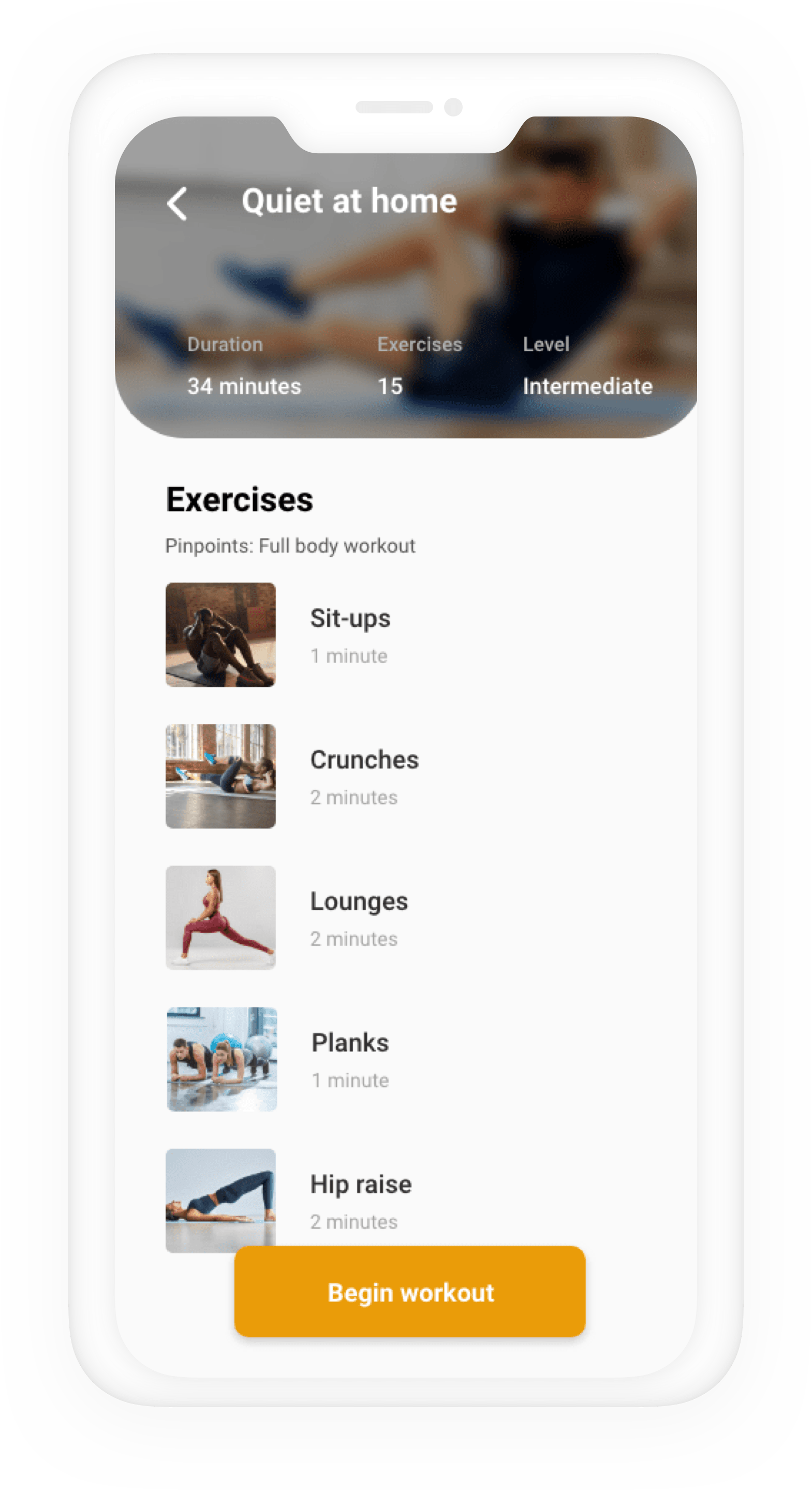 exercises section