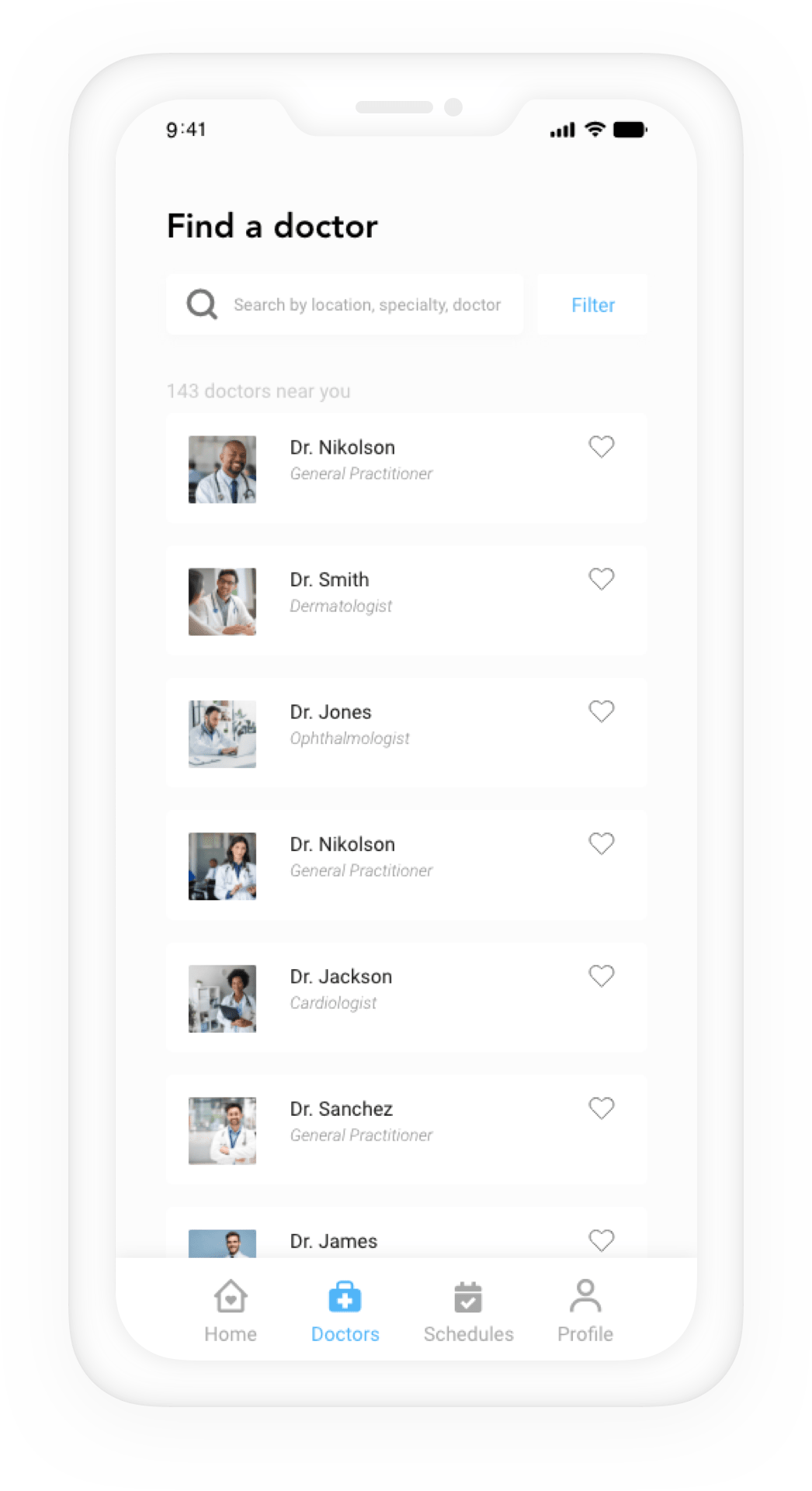 selecting doctors